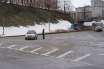 Движение транспорта перекрыто до устранения всех последствий