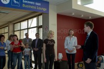 Среди первых пассажиров рейса авиакомпании Czech Airlines из Нижнего Новгорода в Прагу был разыгран приз от ОАО МАНН