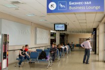 Пассажиры ожидают вылета в нижегородском аэропорту