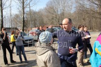 Глава администрации города за стаканом чая обсуждает с нижегородцами городские проблемы