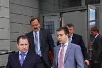 Михаил Бабич на выходе из казанского IT-центра
