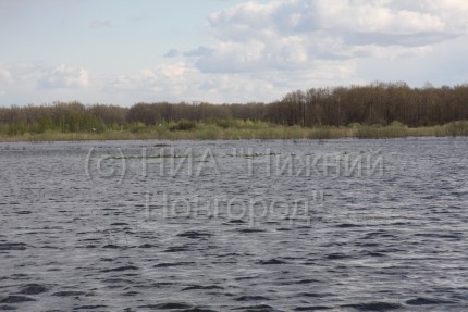 Паводок в пос. Большое Козино Балахнинского района Нижегородской области