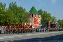 Военный Парад на площади Минина и Пожарского