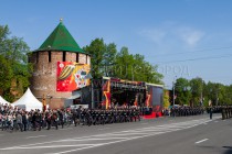 Военный Парад на площади Минина и Пожарского