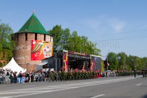 Военный Парад на площади Минина и Пожарского