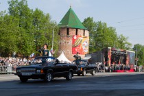 Военный Парад на площади Минина и Пожарского