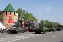 Военный Парад на площади Минина и Пожарского