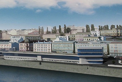 Виды Нижнего Новгорода, которые являются визитной карточкой города, полностью закроет торгово-развлекательный комплекс на Нижневолжской набережной