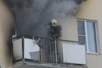Квартира серьезно обгорела