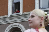 Участники историко-патриотической акции Спасителям Отечества благодарная Россия