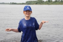 Участница регаты Наталья Бурухина