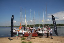 Яхты перед стартом