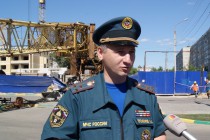 Заместитель начальника ГУ МЧС России по Нижегородской области Александр Еременков