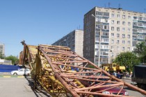 Упавший кран