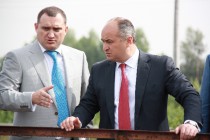 Глава администрации Нижнего Новгорода Олег Кондрашов и генеральный директор Нижегородского водоканала Александр Байер