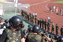 Учения проходили в условиях, приближенных к реальным