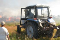 Пожар в деревне Мамонтово: сгорело 8 домов, 11 человек остались без крова