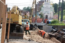 Работа идет в самом разгаре