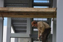 Отделочные работы ведутся в детском саду в жилом комплексе Седьмое небо