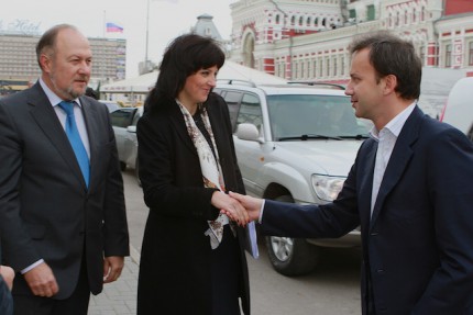 Вице-премьер правительства РФ Аркадий Дворкович принял участие в Международном бизнес-саммите в Нижнем Новгороде