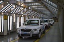 Конвейер Skoda Yeti на производстве ГАЗ