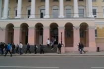 Учебная пожарная тревога во втором корпусе НГПУ