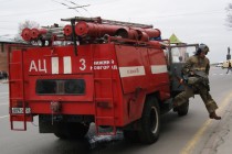 Прибытие пожарных