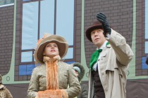 Торжественное открытие первой очереди реконструируемой улицы  Рождественской в Нижнем Новгороде