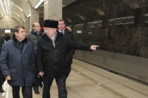 Игорь Левитин осмотрел станцию метро Горьковская в Нижнем Новгороде