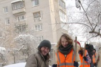 Стройными рядами журналисты пошли на вверенный им участок работы