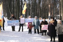 Взволнованные судьбой парка нижегородцы