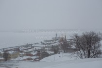 Сильный снегопад накрыл Нижний Новгород