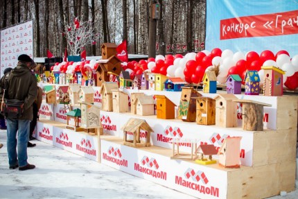 Праздник Грачи прилетели в парке Швейцария в Нижнем Новгороде