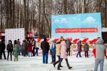 Праздник Грачи прилетели в парке Швейцария