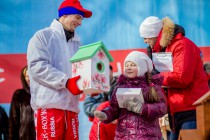 Праздник Грачи прилетели в парке Швейцария