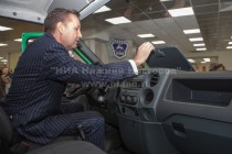 Президент Группы ГАЗ Бу Андерссон посидел в кабине ГАЗель-Next