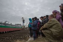 Новый танкер Конструктор Животовский спустили на воду на заводе Красное Сормово