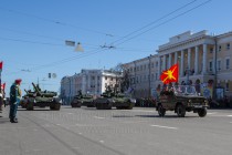 Военный Парад на площади Минина и Пожарского