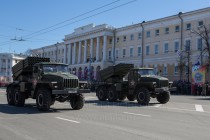 Военный Парад на площади Минина и Пожарского
