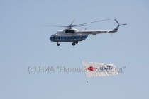 Демонстрационный полет Ми-8