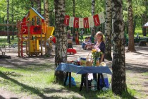 Угощения в кафе Тартинка в парке им. Пушкина