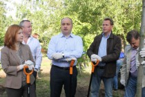 Экологическая акция в сквере Интернационалистов