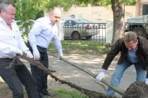 Экологическая акция в сквере Интернационалистов