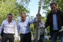 Экологическая акция в сквере Интернационалистов