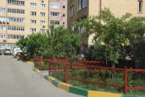 Придомовая территория в одном из дворов Канавинского района