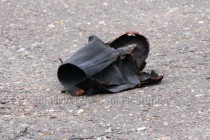 Последствия подрыва взрывпакета в солдатском сапоге