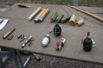 Демонстрация правил обращения со взрывчатыми веществами и патронами