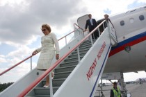 Валентина Матвиенко прилетела в Нижний Новгород