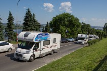 I -й международный автокараван Великая Волга в Нижнем Новгороде