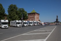 I -й международный автокараван Великая Волга в Нижнем Новгороде